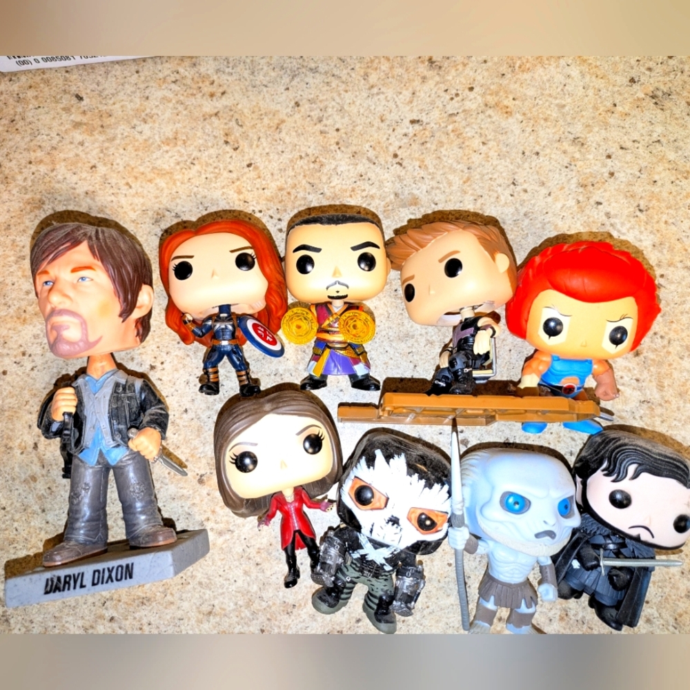 Lot of Funko Pop